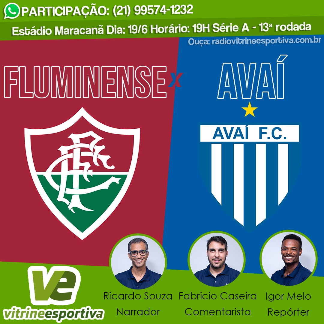 BRASILEIRÃO 2022 – FLUMINENSE X AVAÍ