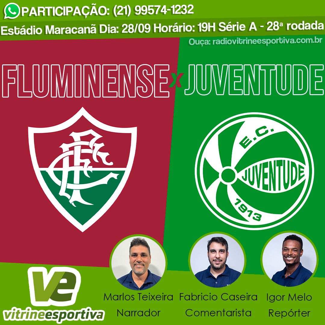 BRASILEIRÃO - FLUMIENNSE X JUVENTUDE