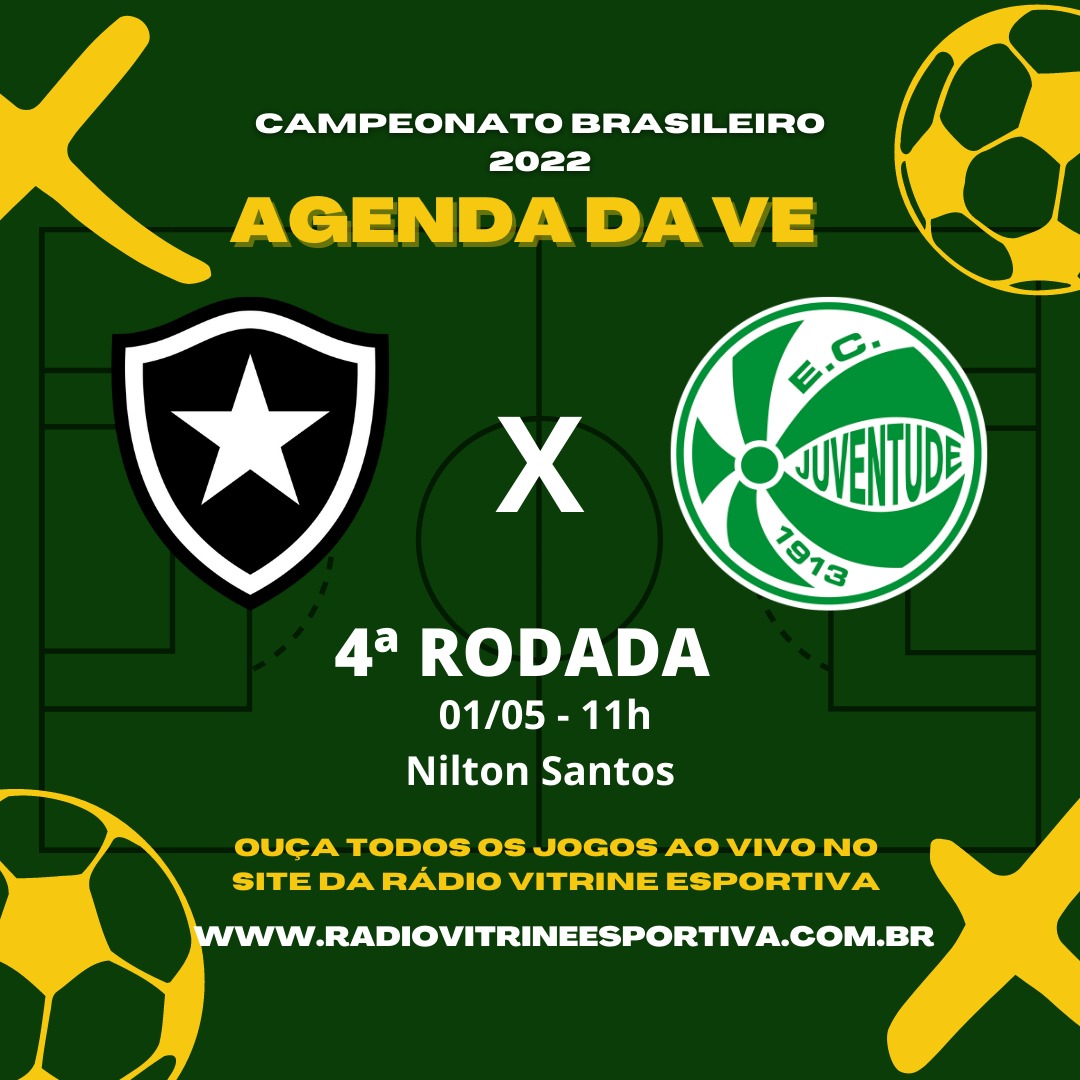 BRASILEIRÃO – BOTAFOGO X JUVENTUDE