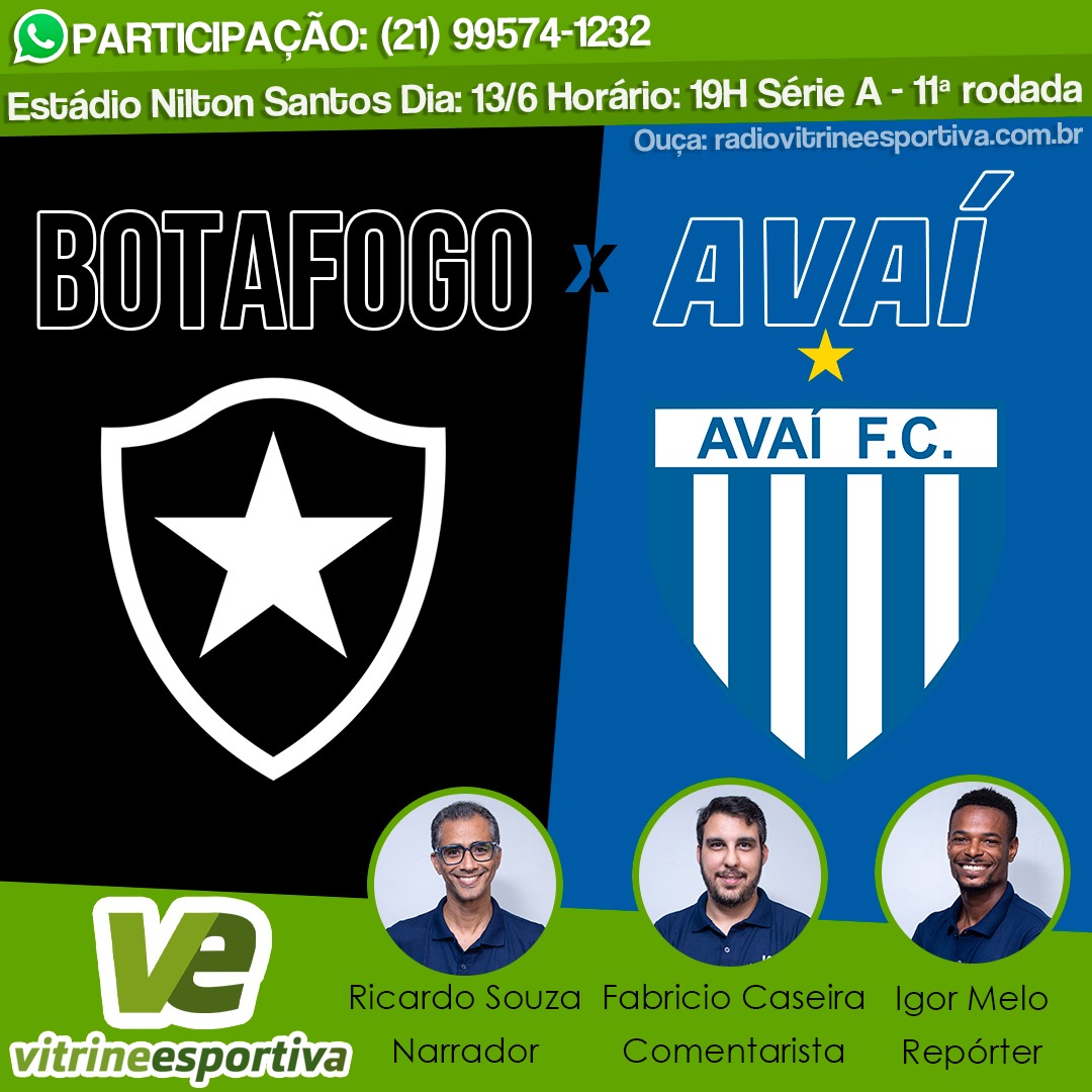 BRASILEIRÃO - 2022 - BOTAFOGO X AVAÍ